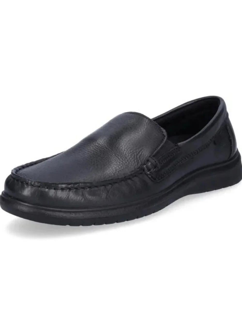Ara Men's Lauro Slip On Shoe Loafer- Black Leather Men Size 8.5 (41 EU)  NIB